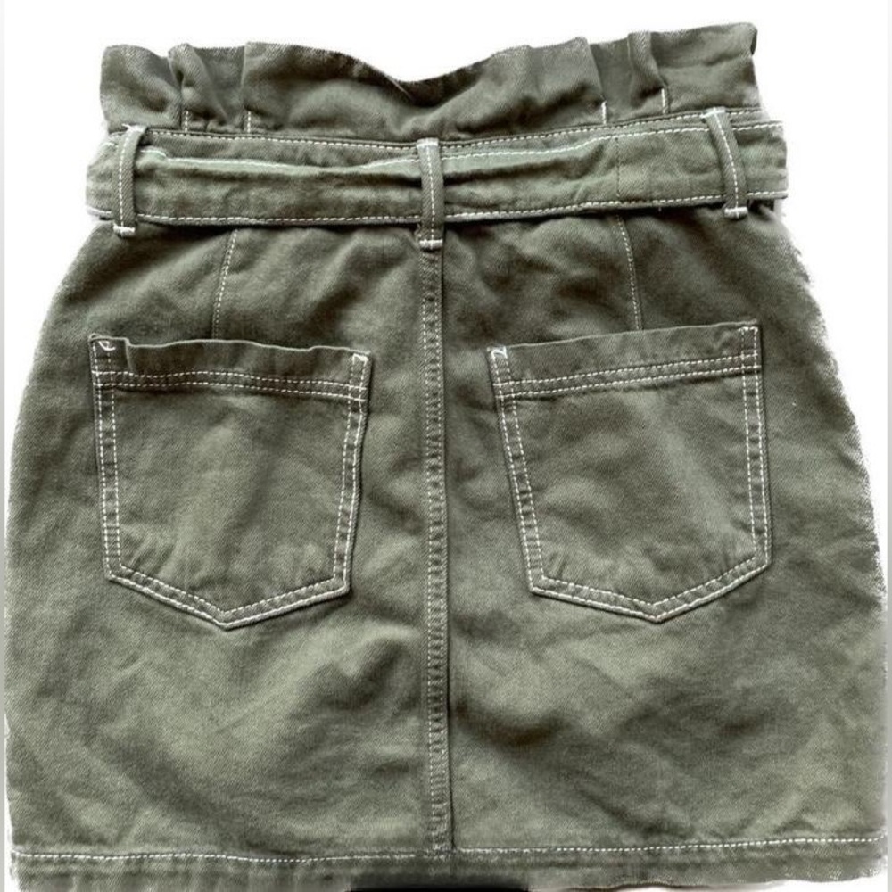 Free People Splendor in the Grass Skirt in Army, size 0 - Picture 4 of 5